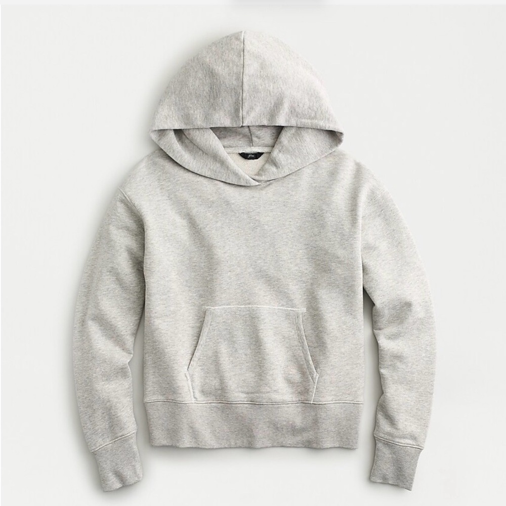J. Crew Shrunken Hoodie, EUC